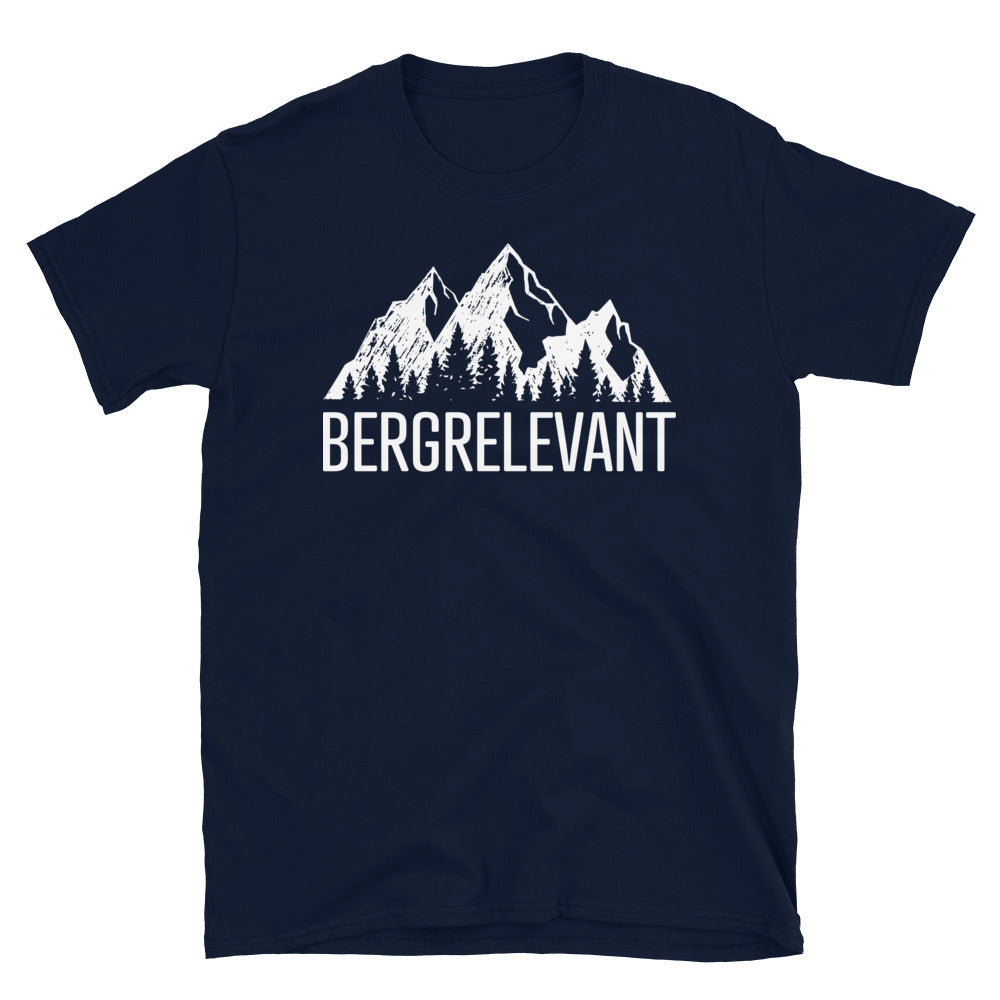 Bergrelevant - T-Shirt (Unisex) berge Navy
