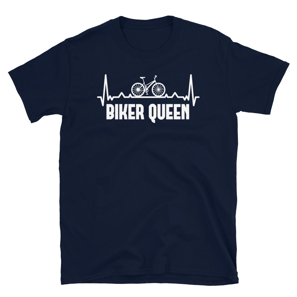 Biker Queen 1 - T-Shirt (Unisex) fahrrad Navy