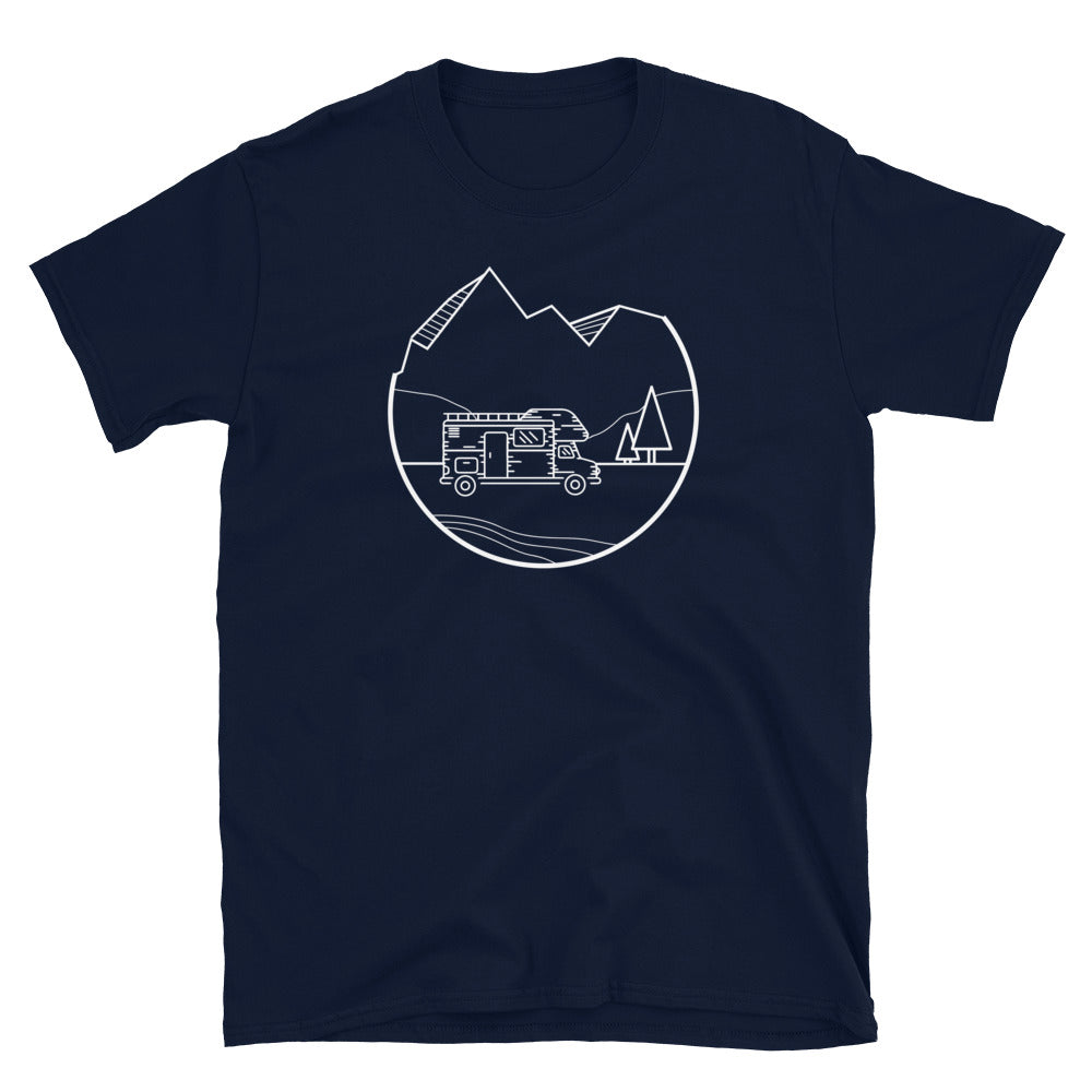 Camping - T-Shirt (Unisex) camping Navy