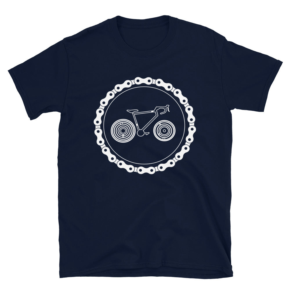 Kettenkreis - Radfahren - T-Shirt (Unisex) fahrrad Navy