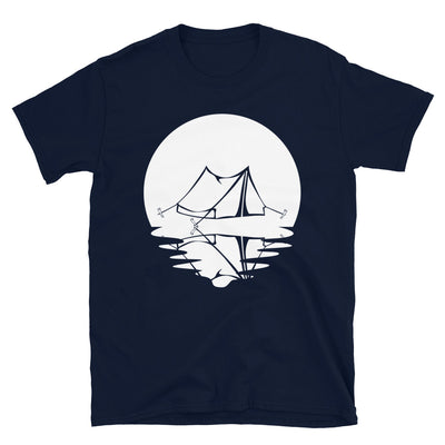 Kreis Und Spiegelung – Campingzelt - T-Shirt (Unisex) camping Navy