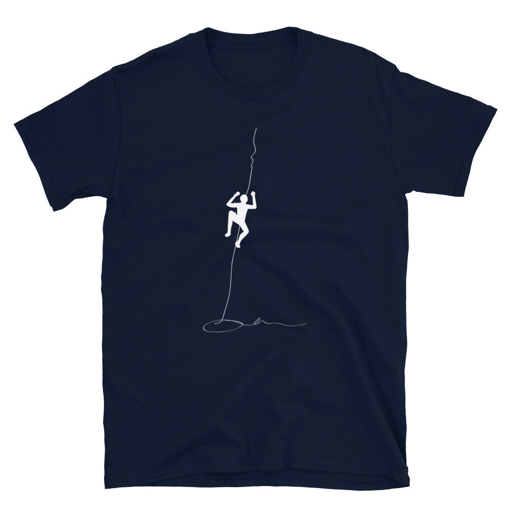 Klettern - T-Shirt (Unisex) klettern Navy