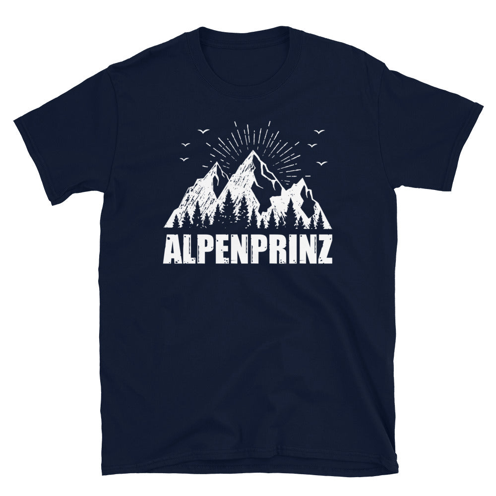 Alpenprinz - T-Shirt (Unisex) berge Navy