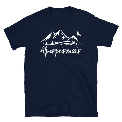 Alperprinzessin - T-Shirt (Unisex) berge Navy