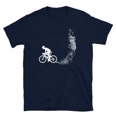 Radfahren - (9) - T-Shirt (Unisex) fahrrad Navy