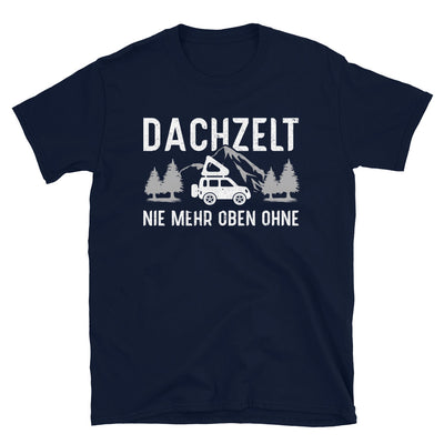 Dachzelt - T-Shirt (Unisex) camping Navy