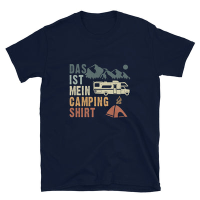 Das Ist Mein Camping Shirt - T-Shirt (Unisex) camping Navy