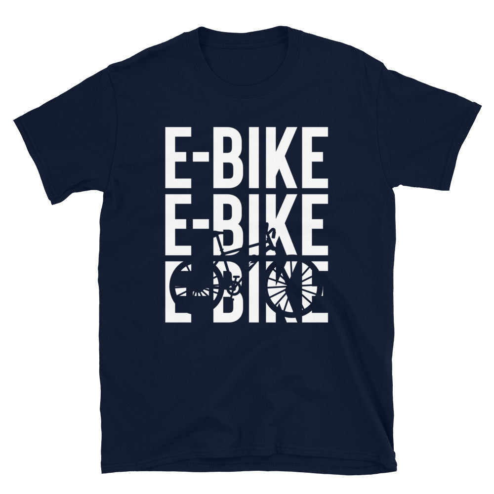 E-Bike - T-Shirt (Unisex) e-bike Navy