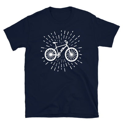Feuerwerk Und E-Bike - T-Shirt (Unisex) e-bike Navy