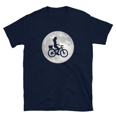 Vollmond – Radfahren Für Frauen - T-Shirt (Unisex) fahrrad Navy
