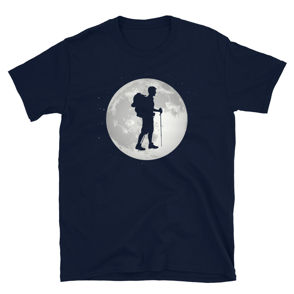 Vollmond - Wandern - T-Shirt (Unisex) wandern Navy
