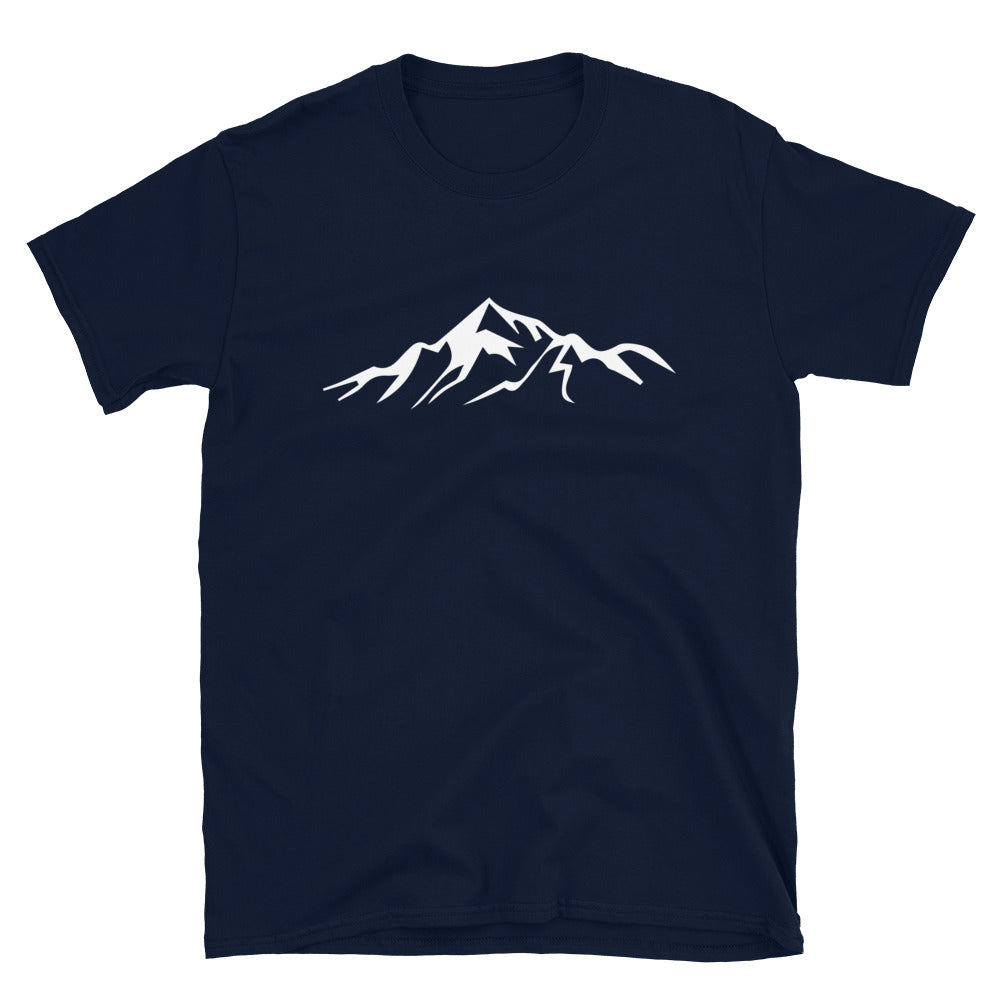 Gebirge - T-Shirt (Unisex) berge Navy