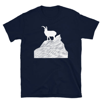 Steinbock - T-Shirt (Unisex) berge Navy