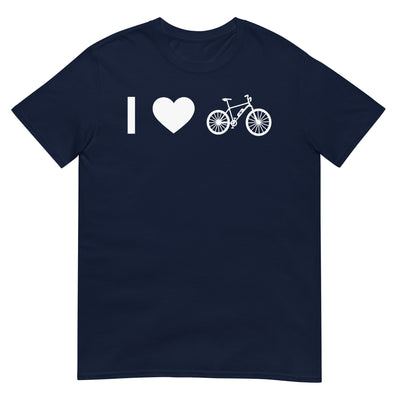 Herz Und E-Bike - T-Shirt (Unisex) e-bike xxx yyy zzz Navy