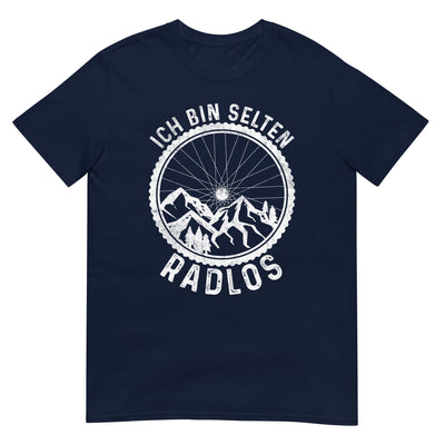 Ich Bin Selten Radlos - T-Shirt (Unisex) fahrrad xxx yyy zzz Navy