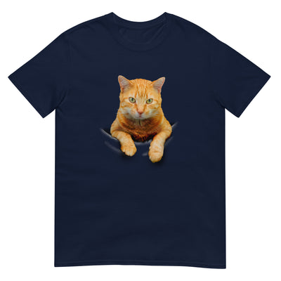 Katze in der Tasche - Herren T-Shirt Other_Niches xxx yyy zzz Navy