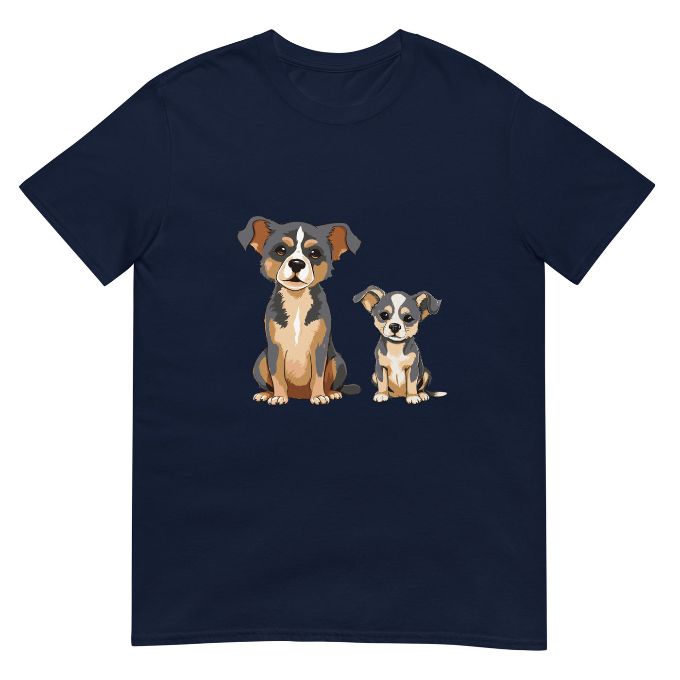 Sitzende lustige Chihuahuas - Herren T-Shirt Other_Niches xxx yyy zzz Navy