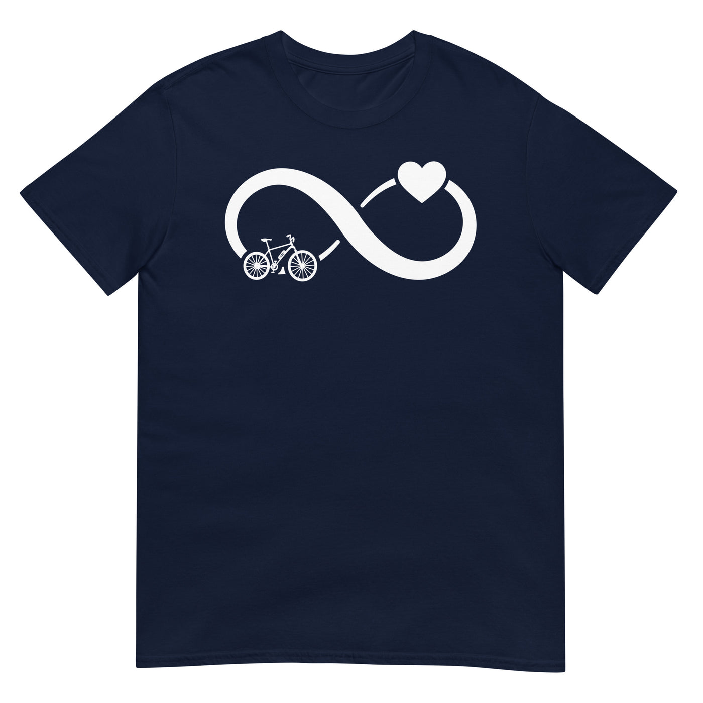 Infinity Heart and E-Bike - T-Shirt (Unisex) e-bike xxx yyy zzz Navy