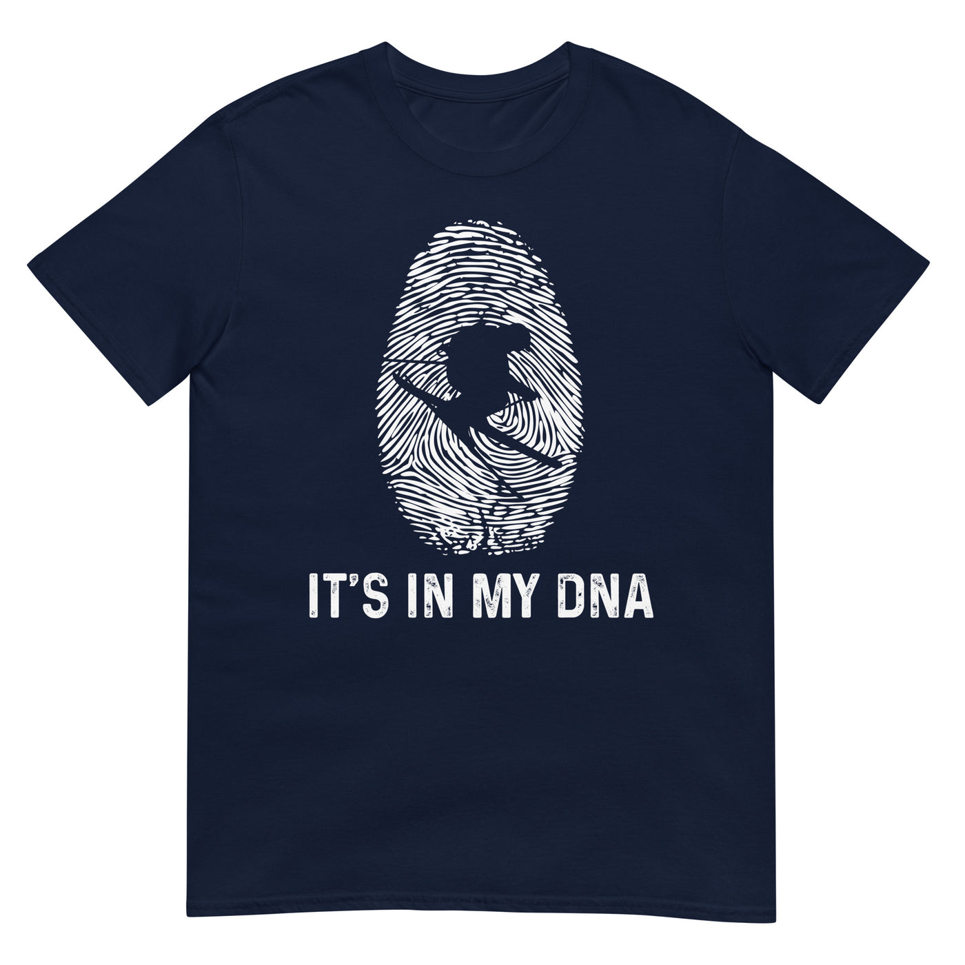 It's In My DNA - T-Shirt (Unisex) klettern ski xxx yyy zzz Navy