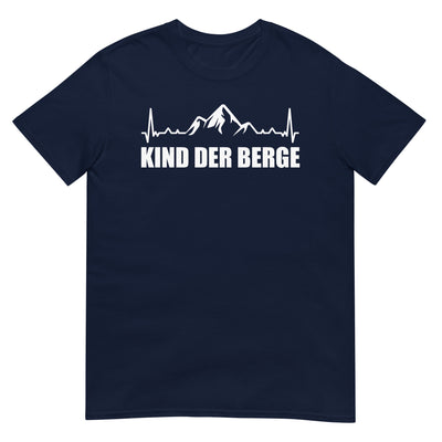 Kind Der Berge 1 - T-Shirt (Unisex) berge xxx yyy zzz Navy