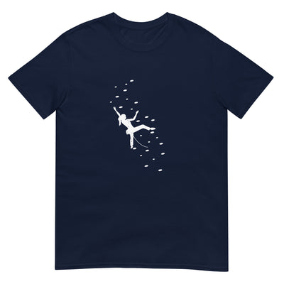 Klettergirl - T-Shirt (Unisex) klettern xxx yyy zzz Navy