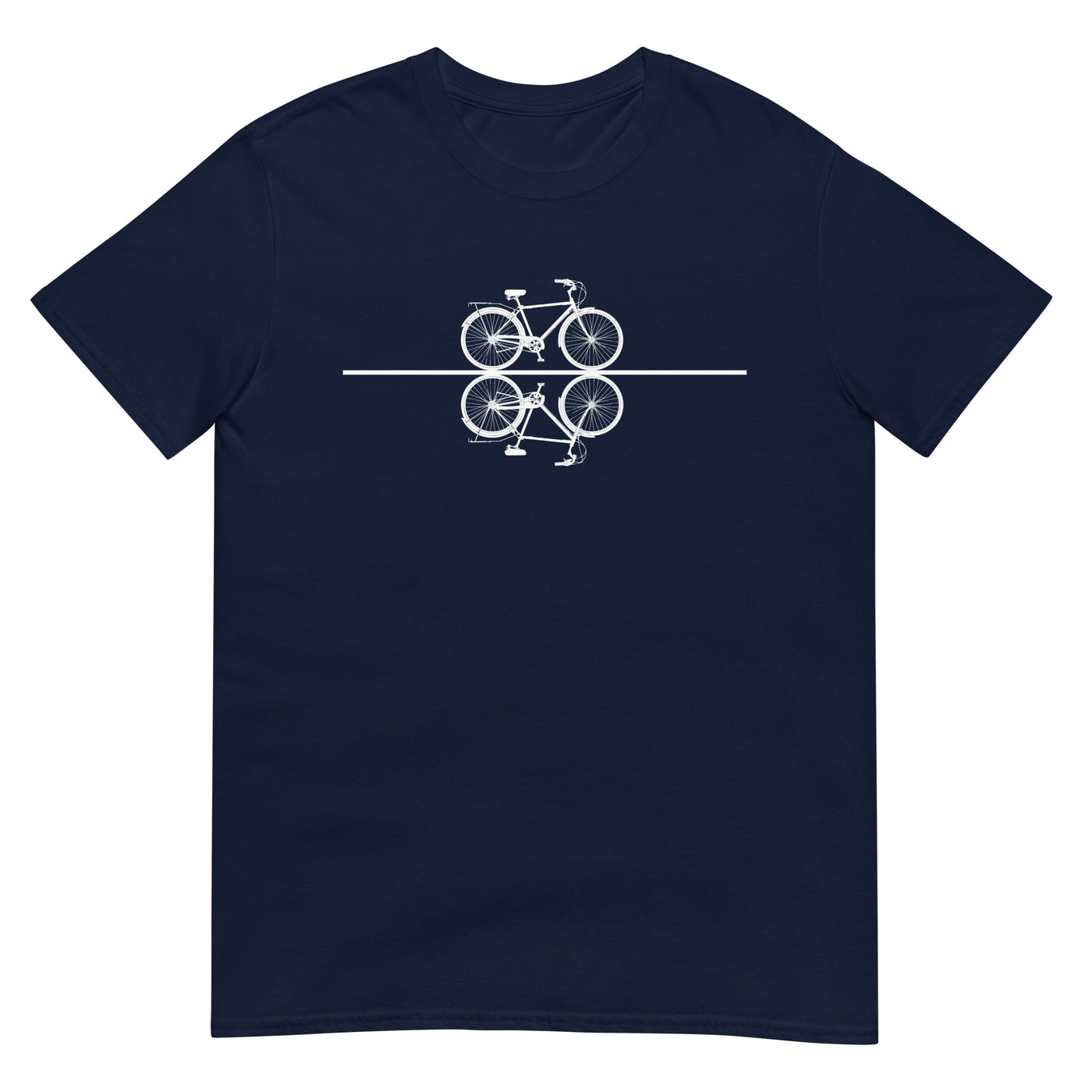 Line - Cycling - T-Shirt (Unisex) fahrrad xxx yyy zzz Navy