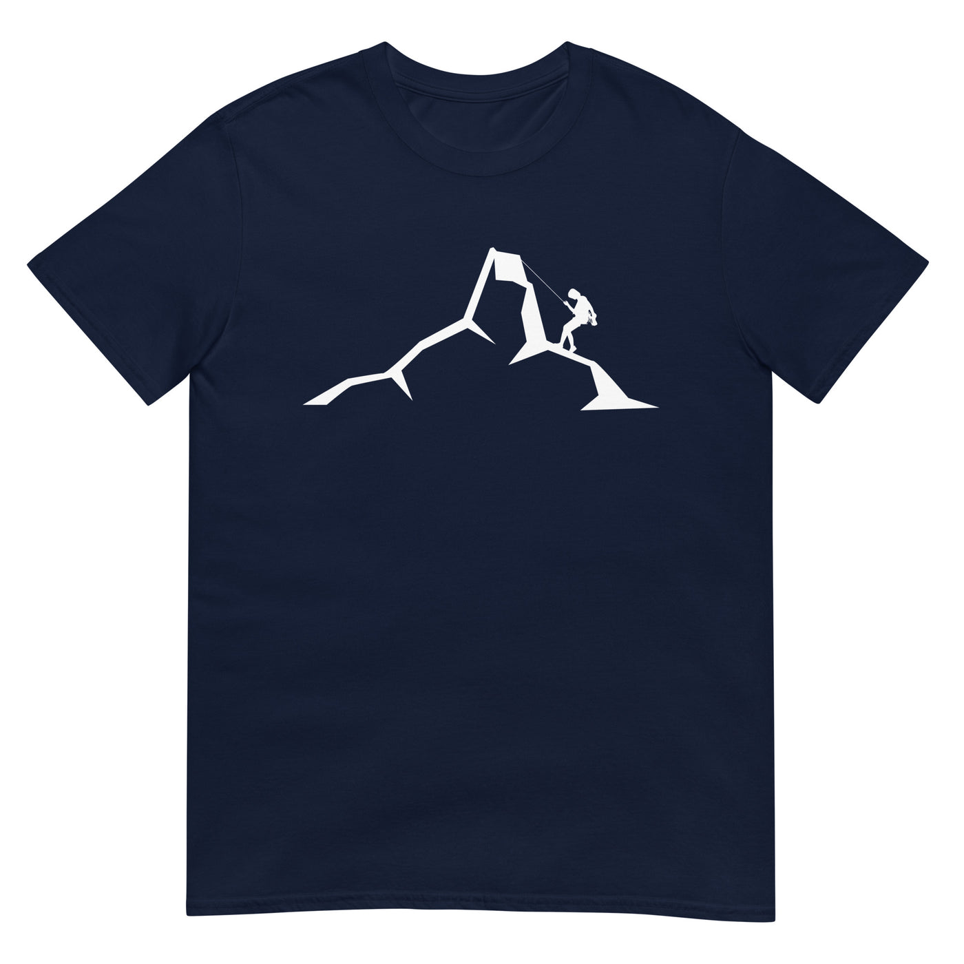 Berge - Klettern - T-Shirt (Unisex) klettern xxx yyy zzz Navy