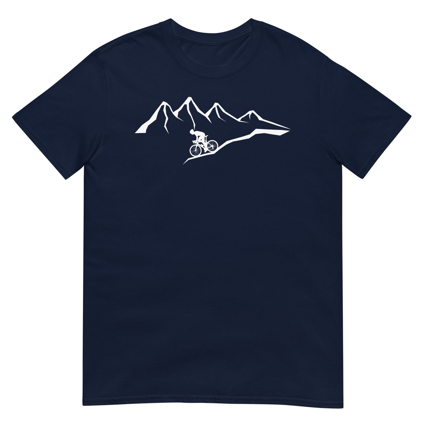 Berge - Radfahren - (14) - T-Shirt (Unisex) fahrrad xxx yyy zzz Navy