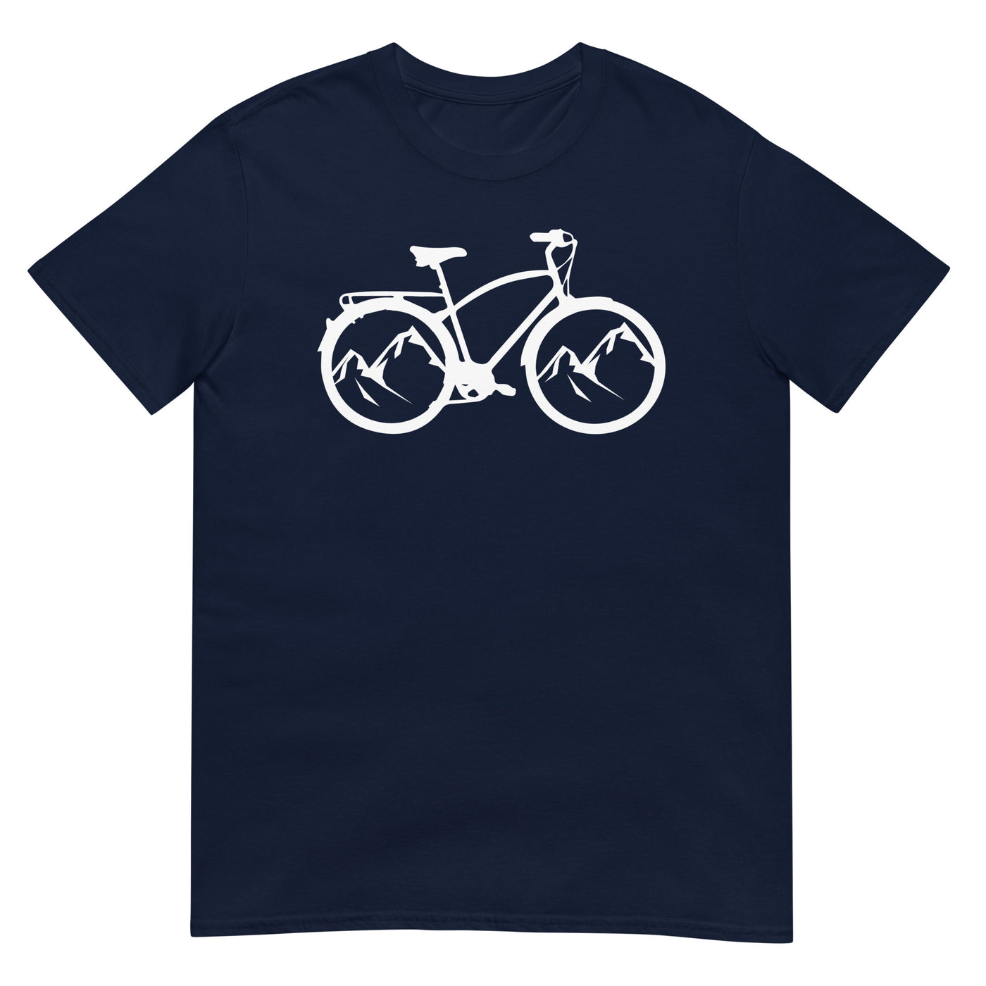 Berge - Radfahren - (17) - T-Shirt (Unisex) fahrrad xxx yyy zzz Navy