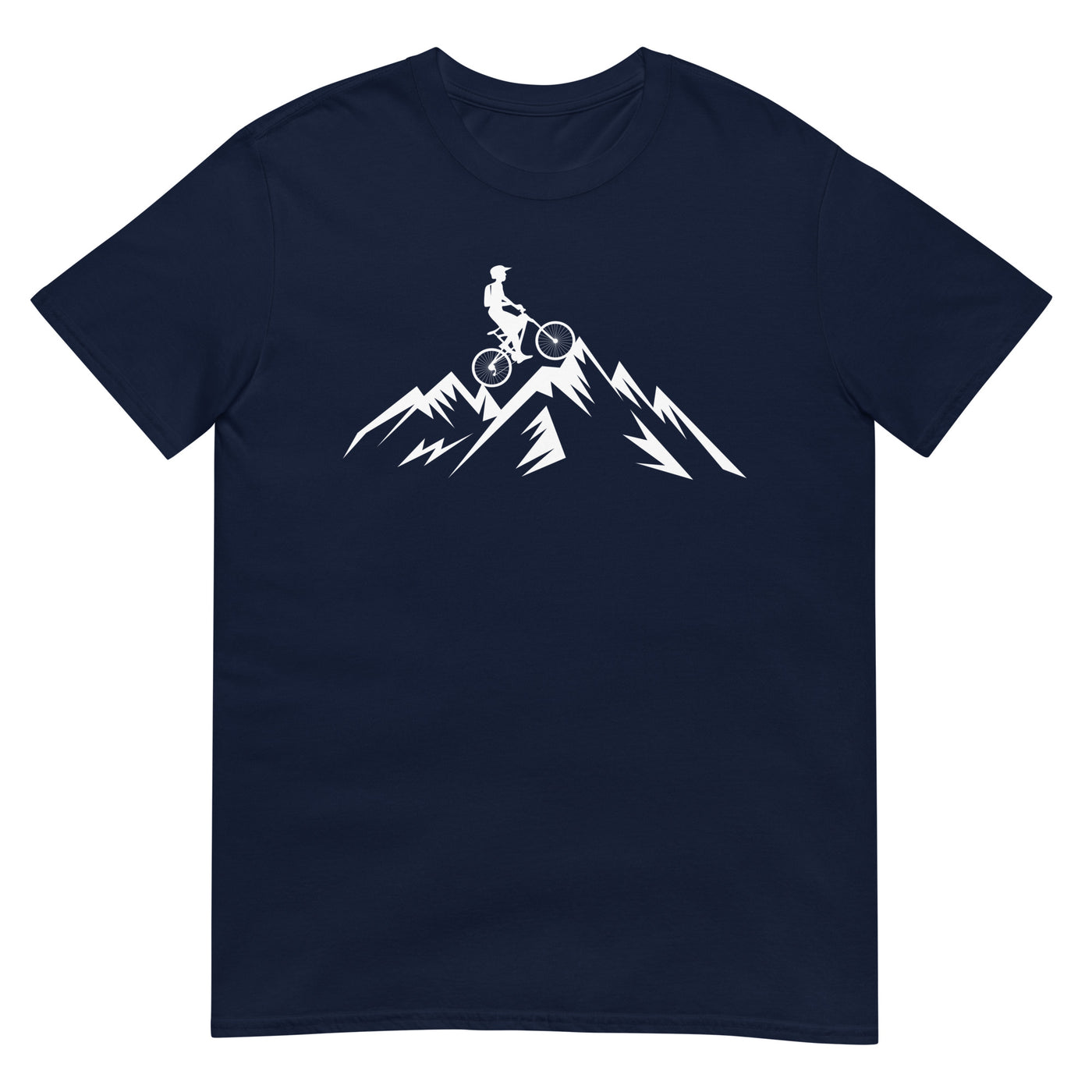Berge - Radfahren - (18) - T-Shirt (Unisex) fahrrad xxx yyy zzz Navy