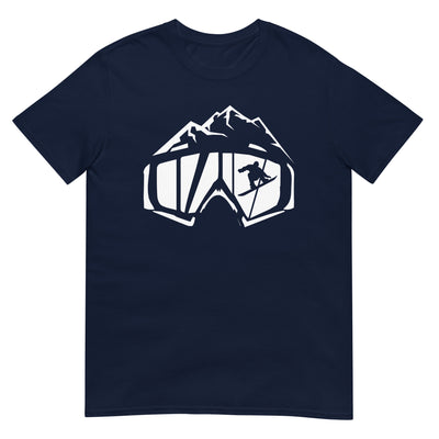 Berge - Snowboarding - (14) - T-Shirt (Unisex) snowboarden xxx yyy zzz Navy