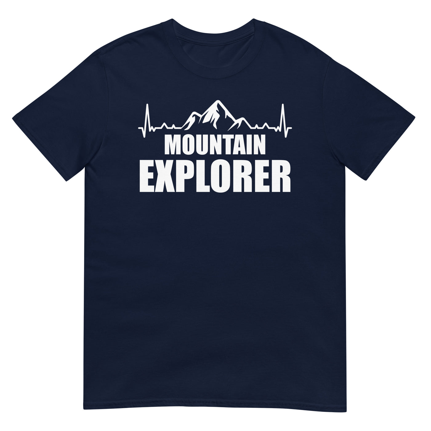 Berge Explorer 1 - T-Shirt (Unisex) berge xxx yyy zzz Navy