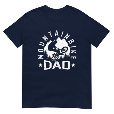 Mountainbike Dad - (M) - T-Shirt (Unisex) xxx yyy zzz Navy