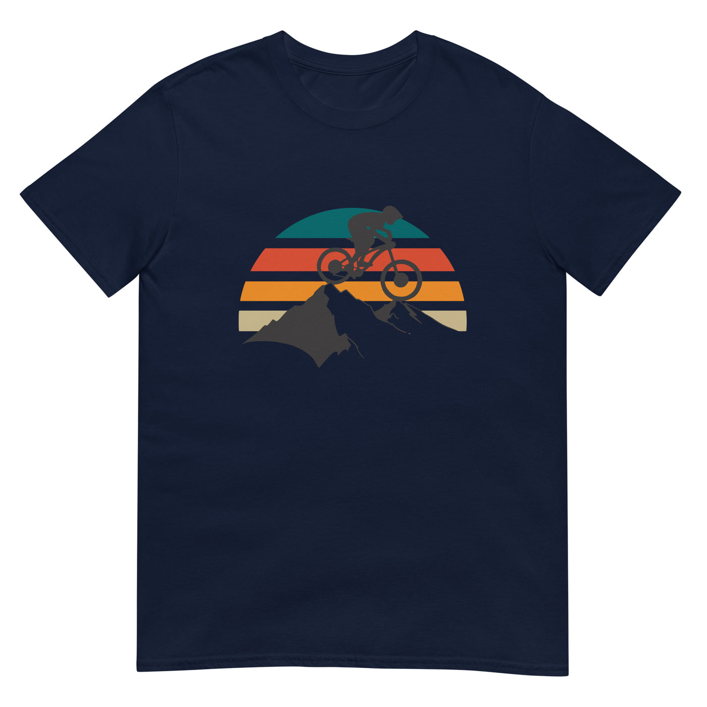 Mountainbike Vintage - (M) - T-Shirt (Unisex) xxx yyy zzz Navy