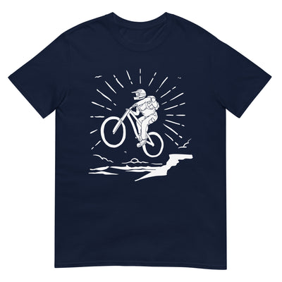 Mountainbiken - (M) - T-Shirt (Unisex) xxx yyy zzz Navy
