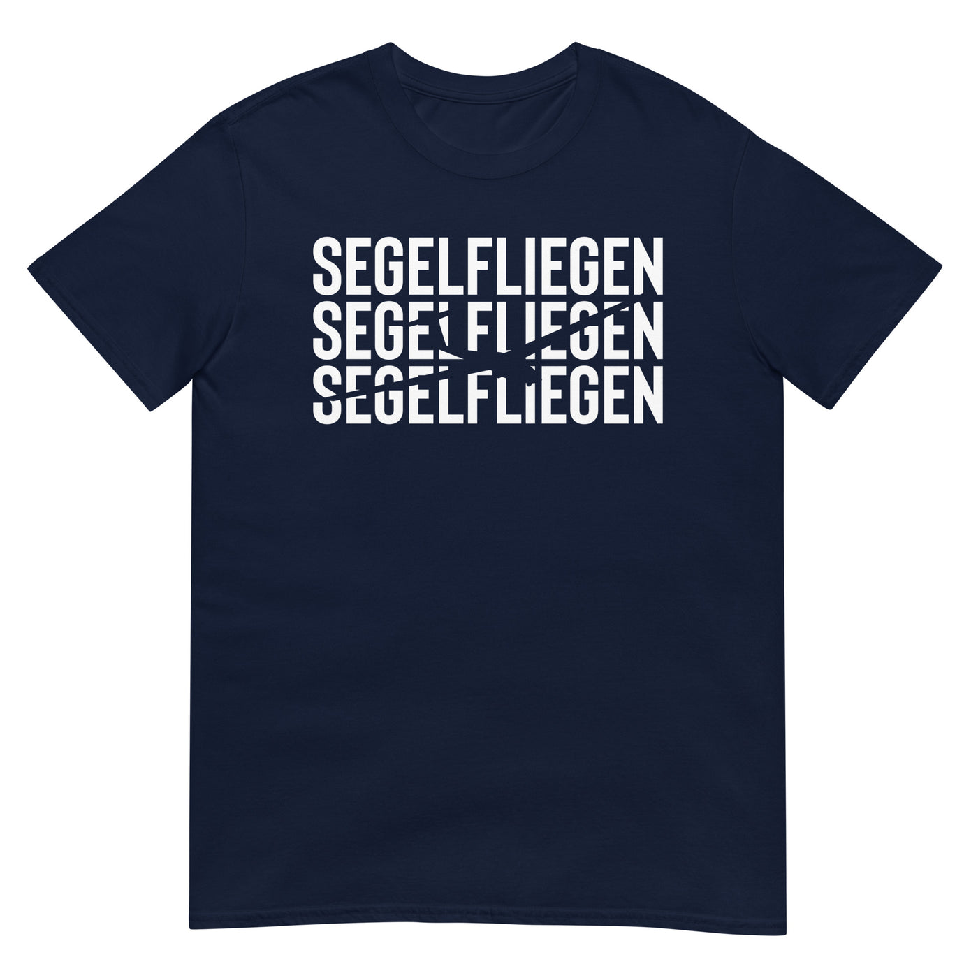 Segelfliegen - T-Shirt (Unisex) berge xxx yyy zzz Navy