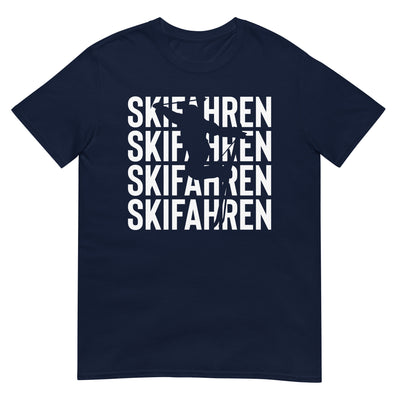 Skifahren - T-Shirt (Unisex) klettern ski xxx yyy zzz Navy