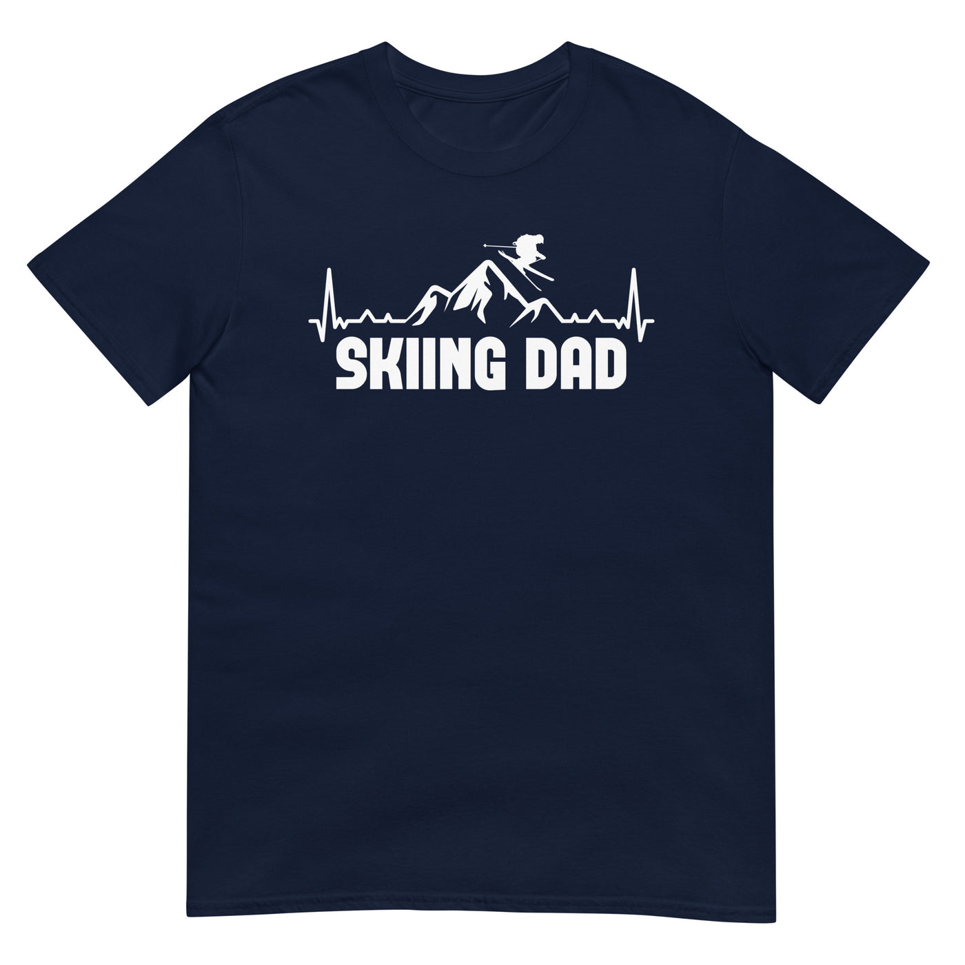 Skifahren Dad 1 - T-Shirt (Unisex) klettern ski xxx yyy zzz Navy