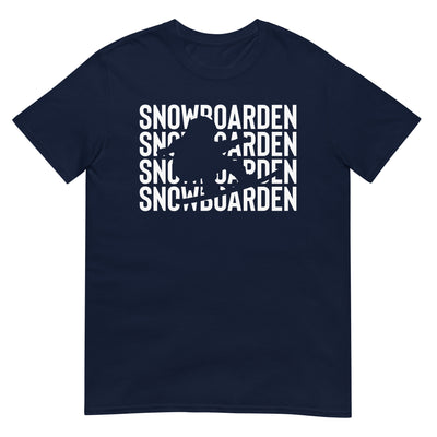 Snowboarden - T-Shirt (Unisex) snowboarden xxx yyy zzz Navy