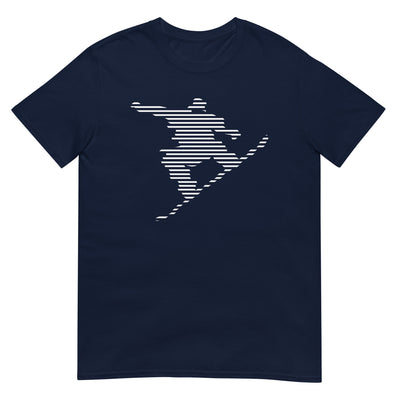 Snowboarding - T-Shirt (Unisex) snowboarden xxx yyy zzz Navy