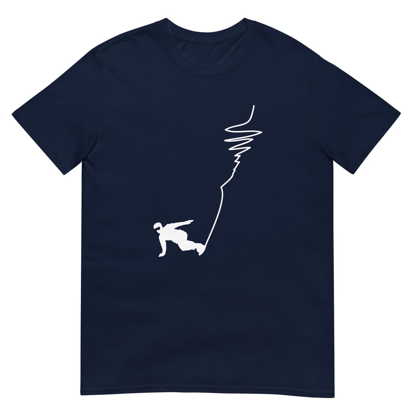 Snowboarding - (19) - T-Shirt (Unisex) snowboarden xxx yyy zzz Navy