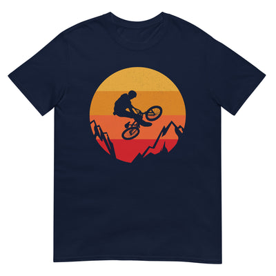 Stuntbiker - (M) - T-Shirt (Unisex) xxx yyy zzz Navy