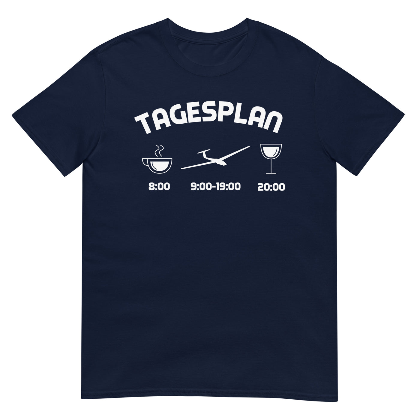 Tagesplan - T-Shirt (Unisex) berge xxx yyy zzz Navy