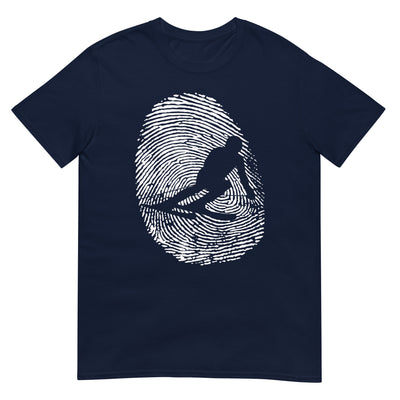 Thumb_Print_-_Skifahren_-_(SK) - T-Shirt (Unisex) klettern ski xxx yyy zzz Navy