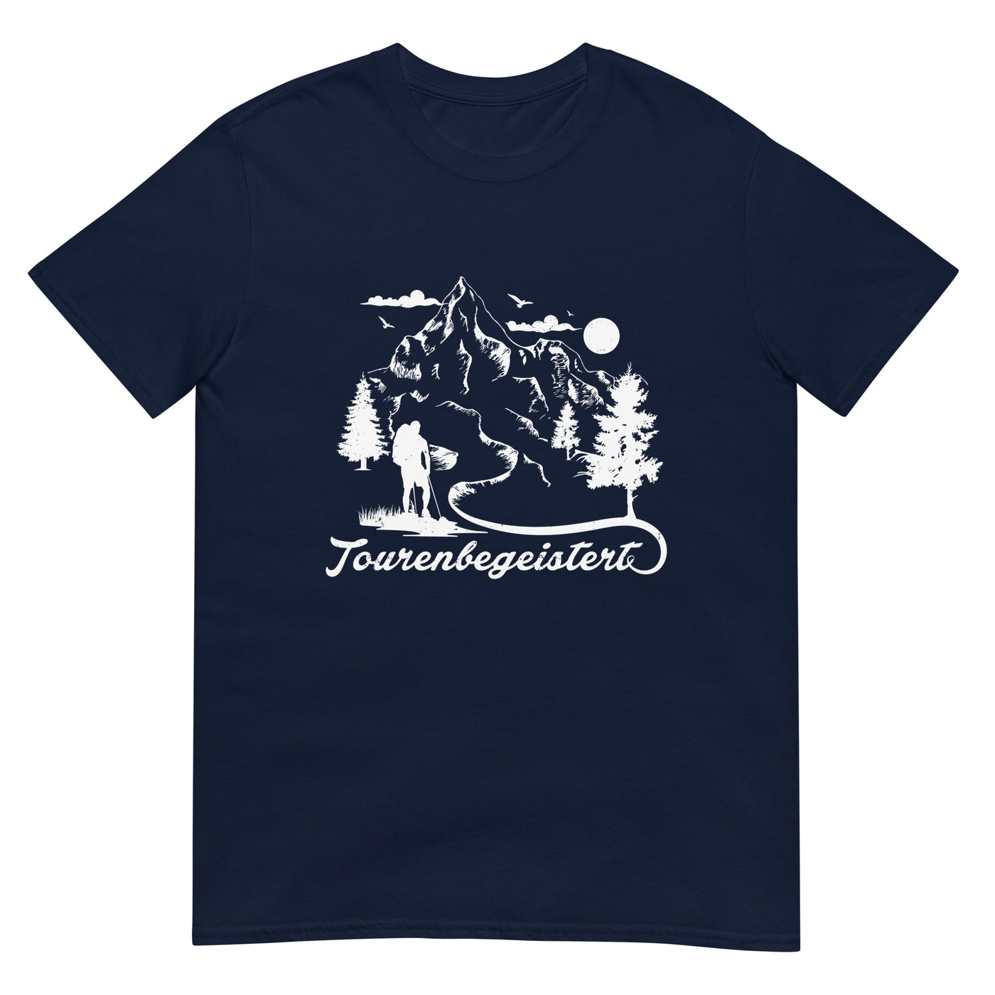 Tourenbegeistert - T-Shirt (Unisex) wandern xxx yyy zzz Navy