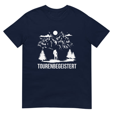 Tourenbegeisterung - T-Shirt (Unisex) wandern xxx yyy zzz Navy