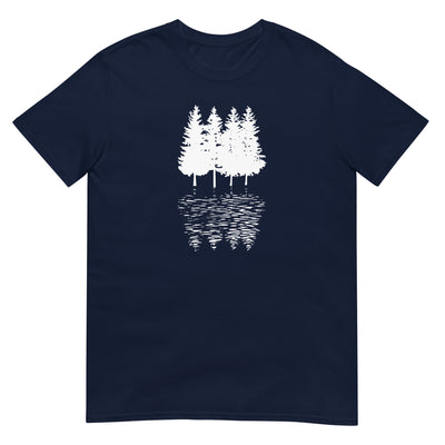 Bäume - T-Shirt (Unisex) camping xxx yyy zzz Navy