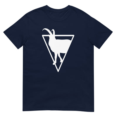 Triagnle - Goat - T-Shirt (Unisex) berge xxx yyy zzz Navy