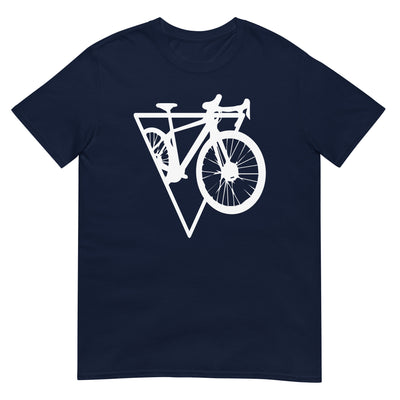 Dreieck - Radfahren - T-Shirt (Unisex) fahrrad xxx yyy zzz Navy