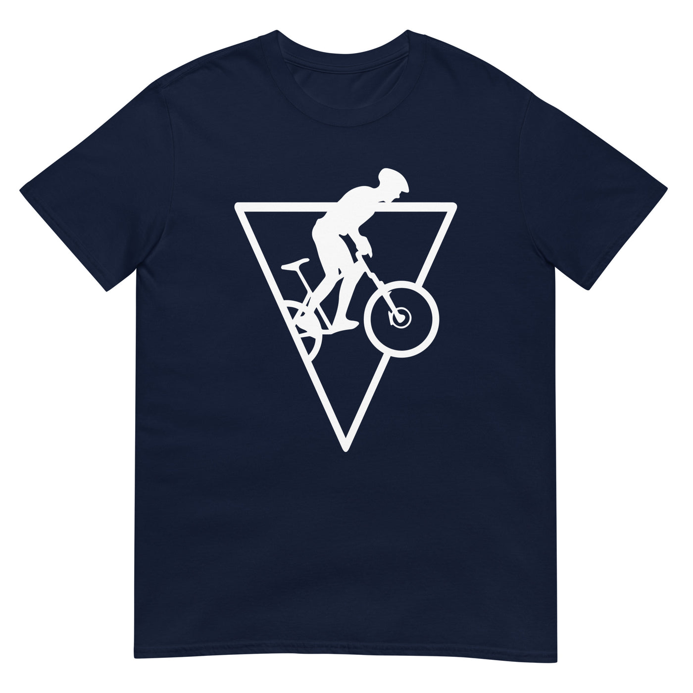 Dreieck - Radfahren - T-Shirt (Unisex) fahrrad xxx yyy zzz Navy